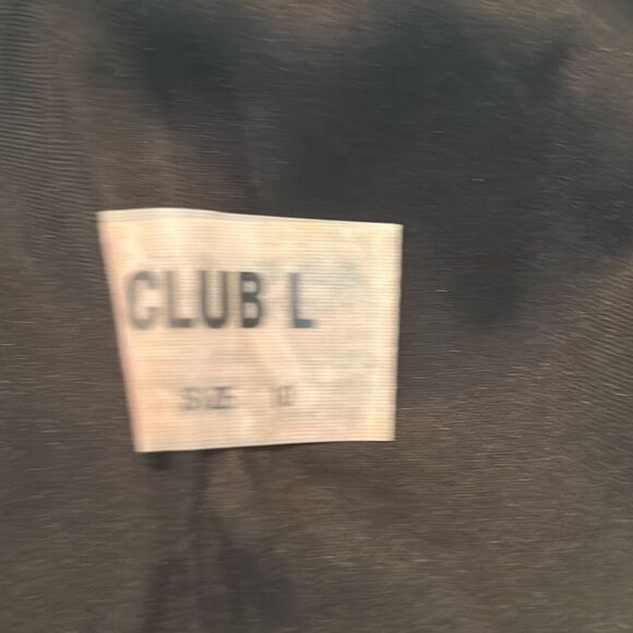 Club L Size 10 Two Piece Sequin Dress Outfit Green Aztec Tribal Club Glam NWT - Picture 12 of 16